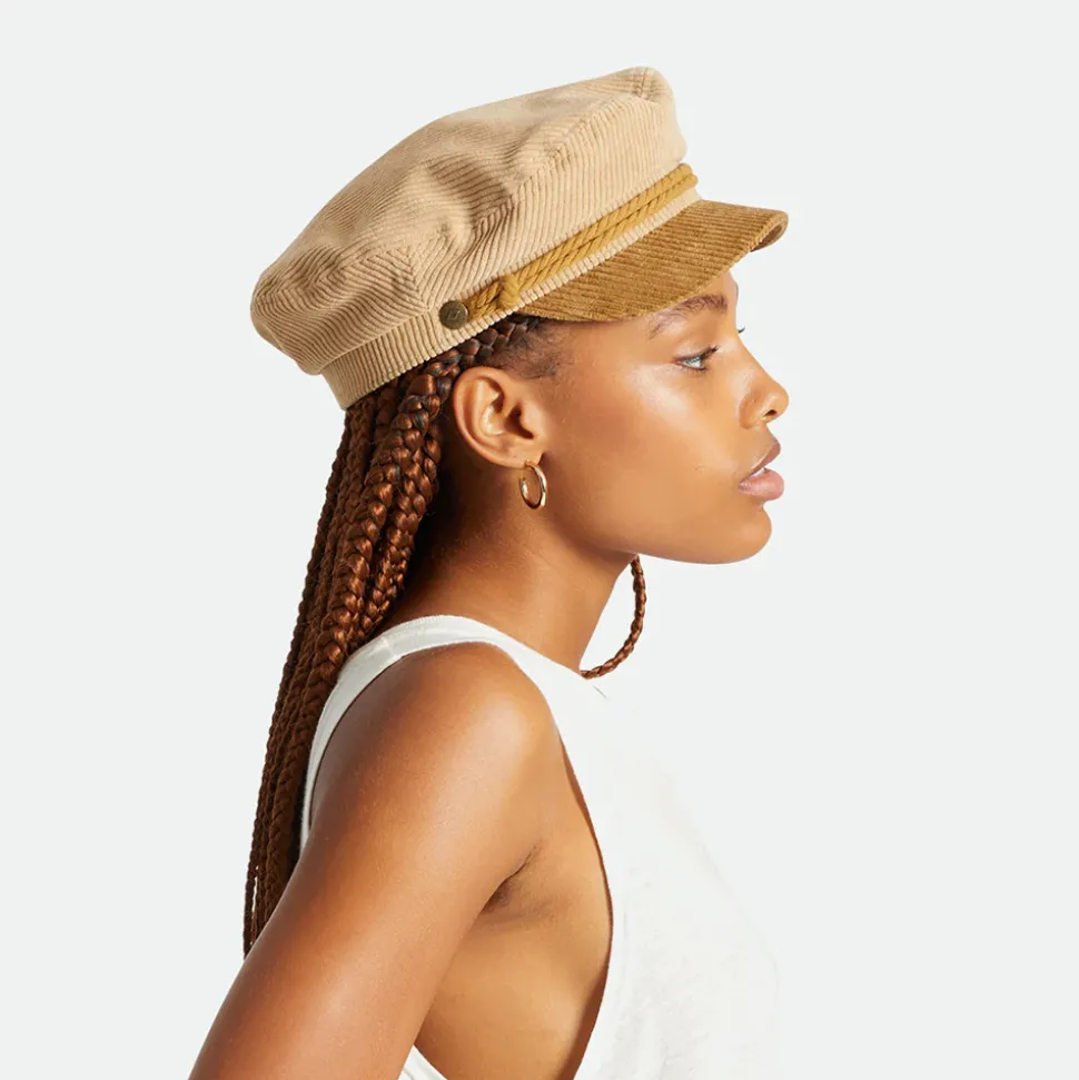 Cheap Casquette de Marin en Velours Côtelé bronze-sable Femme/Homme Casquettes De Marin|Casquettes De Marin