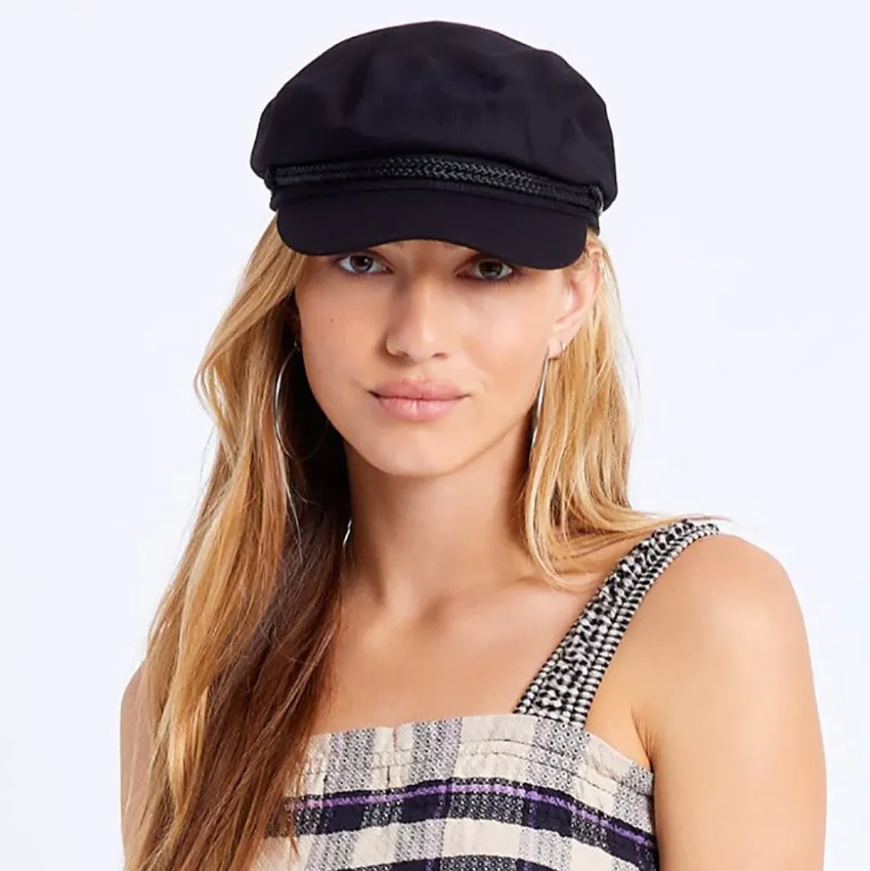 Outlet Casquette de Marin Fiddler noir Femme Casquettes Femme|Chapeaux Femme