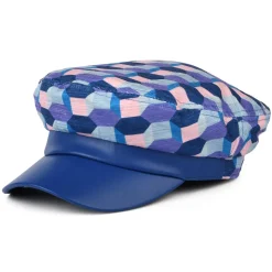 Outlet Casquette de Marin Graphique violet-bleu Femme Casquettes Femme|Chapeaux Femme