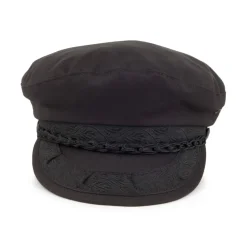 Cheap Casquette de Marin Grec en Coton Classic noir JAXON & JAMES Femme Casquettes Femme|Chapeaux Femme