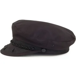 Cheap Casquette de Marin Grec en Coton Classic noir JAXON & JAMES Femme Casquettes Femme|Chapeaux Femme
