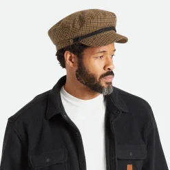 Store Casquette de Marin Pied-de-Poule caramel-noir Femme/Homme Casquettes De Marin|Casquettes De Marin