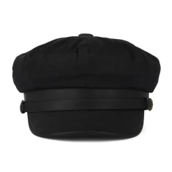 Fashion Casquette de Motard Rebelle noir JAXON & JAMES Femme/Homme Chapeaux De Pluie|Casquettes Plates