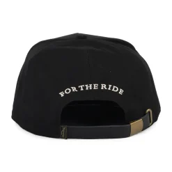 Shop Casquette en Coton à Visière Plate Straggler noir Homme Casquettes Homme