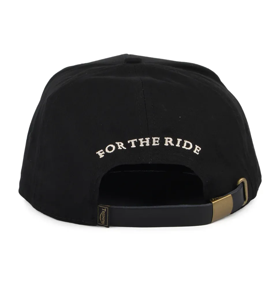 Shop Casquette en Coton à Visière Plate Straggler noir Homme Casquettes Homme