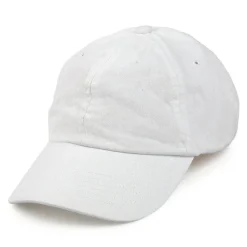 New Casquette en Coton Délavé blanc Femme Casquettes De Baseball|Casquettes Femme