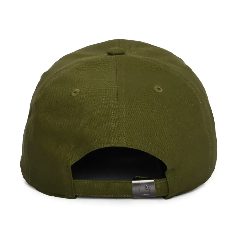 Shop Casquette en Toile de Coton Script olive Homme Casquettes Homme
