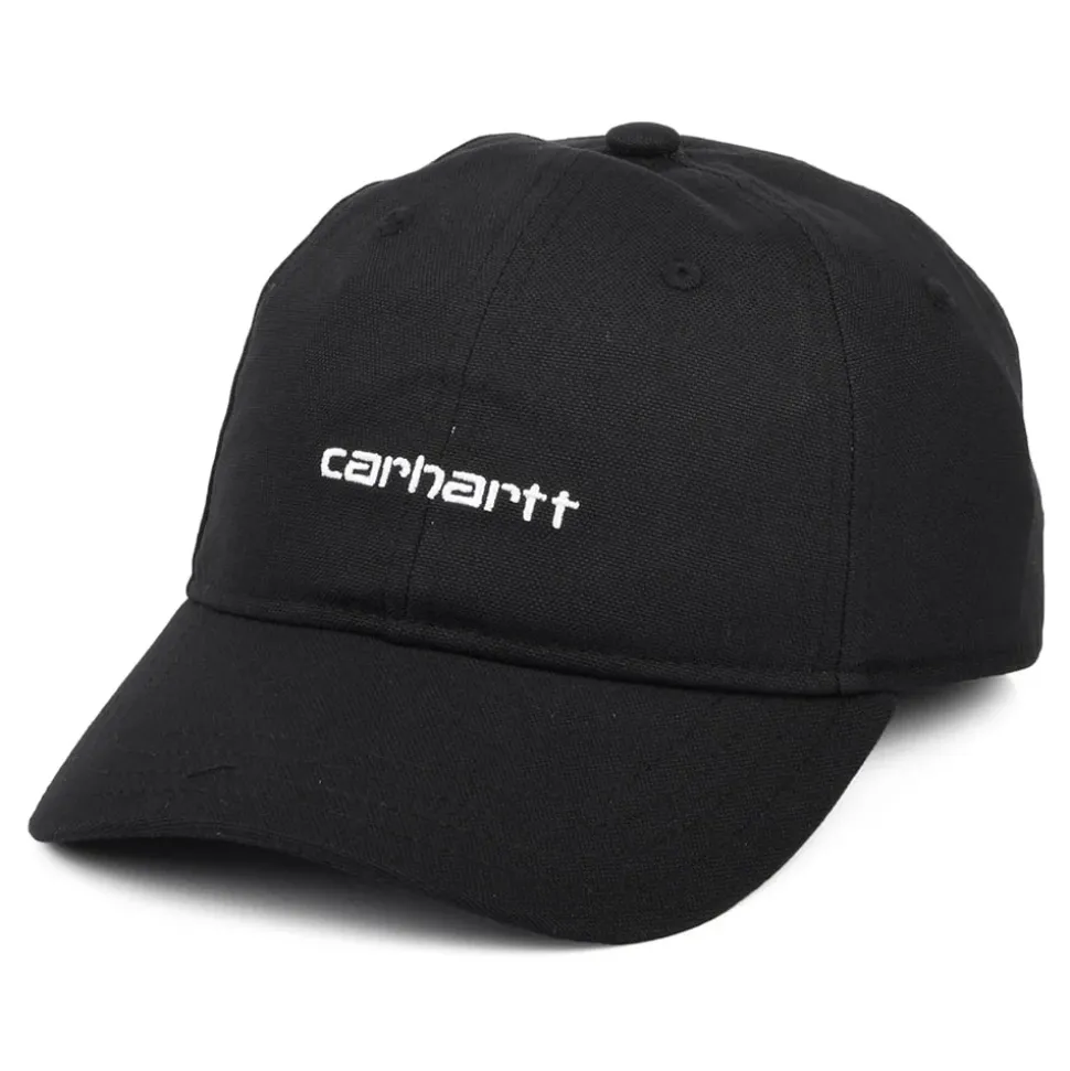 Cheap Casquette en Toile de Coton Script noir Homme Casquettes Homme