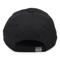 Cheap Casquette en Toile de Coton Script noir Homme Casquettes Homme