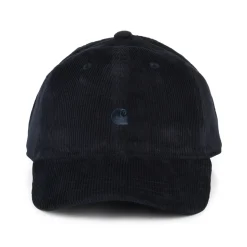 Online Casquette en Velours Côtelé Ton Sur Ton Harlem bleu marine foncé Homme Casquettes Homme