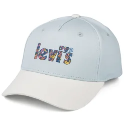 Outlet Casquette Femme avec Étiquette Vierge Graphic bleu clair LEVI'S Femme Casquettes De Baseball|Casquettes Femme