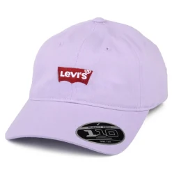 Outlet Casquette Femme Flexfit Mid Batwing violet clair LEVI'S Femme Casquettes De Baseball|Casquettes Femme