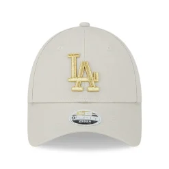 Store Casquette Femme 9FORTY MLB Metallic Logo L.A. Dodgers pierre-doré Femme Casquettes De Baseball|Casquettes Femme