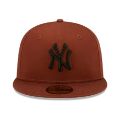 Best Casquette 59FIFTY MLB League Essential New York Yankees marron-noir Homme Casquettes De Baseball|Casquettes Homme
