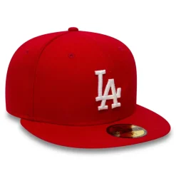 Best Casquette 59FIFTY MLB League Basic L.A. Dodgers rouge Homme Grandes Tailles|Casquettes De Baseball