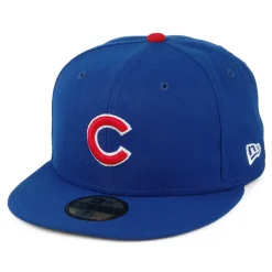 Best Sale Casquette 59FIFTY MLB On Field AC Perf Chicago Cubs bleu Homme Casquettes De Baseball|Casquettes Homme