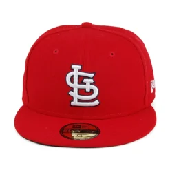 Best Sale Casquette 59FIFTY MLB On Field AC Perf St. Louis Cardinals rouge Homme Casquettes De Baseball|Casquettes Homme