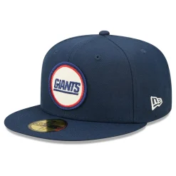 Best Sale Casquette 59FIFTY NFL Sideline Historic New York Giants bleu Homme Casquettes De Baseball|Casquettes Homme