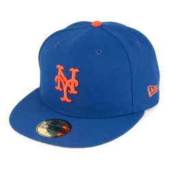 Best Sale Casquette 59FIFTY On Field Game New York Mets bleu Homme Grandes Tailles|Casquettes De Baseball
