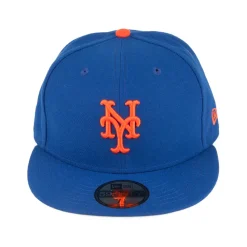 Best Sale Casquette 59FIFTY On Field Game New York Mets bleu Homme Grandes Tailles|Casquettes De Baseball