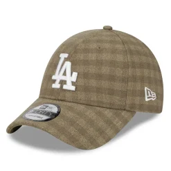Store Casquette 9FORTY MLB Flannel L.A. Dodgers camel-blanc Homme Casquettes De Baseball|Casquettes Homme