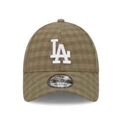 Store Casquette 9FORTY MLB Flannel L.A. Dodgers camel-blanc Homme Casquettes De Baseball|Casquettes Homme