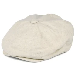 Clearance Casquette Gavroche à 8 Pans en Coton et Lin avoine Femme/Homme Casquettes Plates|Casquettes Plates
