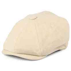 Sale Casquette Gavroche à 8 Pans en Coton et Lin babeurre Femme/Homme Casquettes Plates|Casquettes Plates