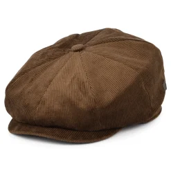 Sale Casquette Gavroche Ample en Velours Côtelé Brood marron Femme/Homme Casquettes Plates|Casquettes Plates