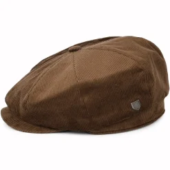 Sale Casquette Gavroche Ample en Velours Côtelé Brood marron Femme/Homme Casquettes Plates|Casquettes Plates