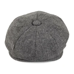 Store Casquette Gavroche Bébé à Chevrons anthracite JAXON & JAMES Femme/Enfant Garçons|Bébés