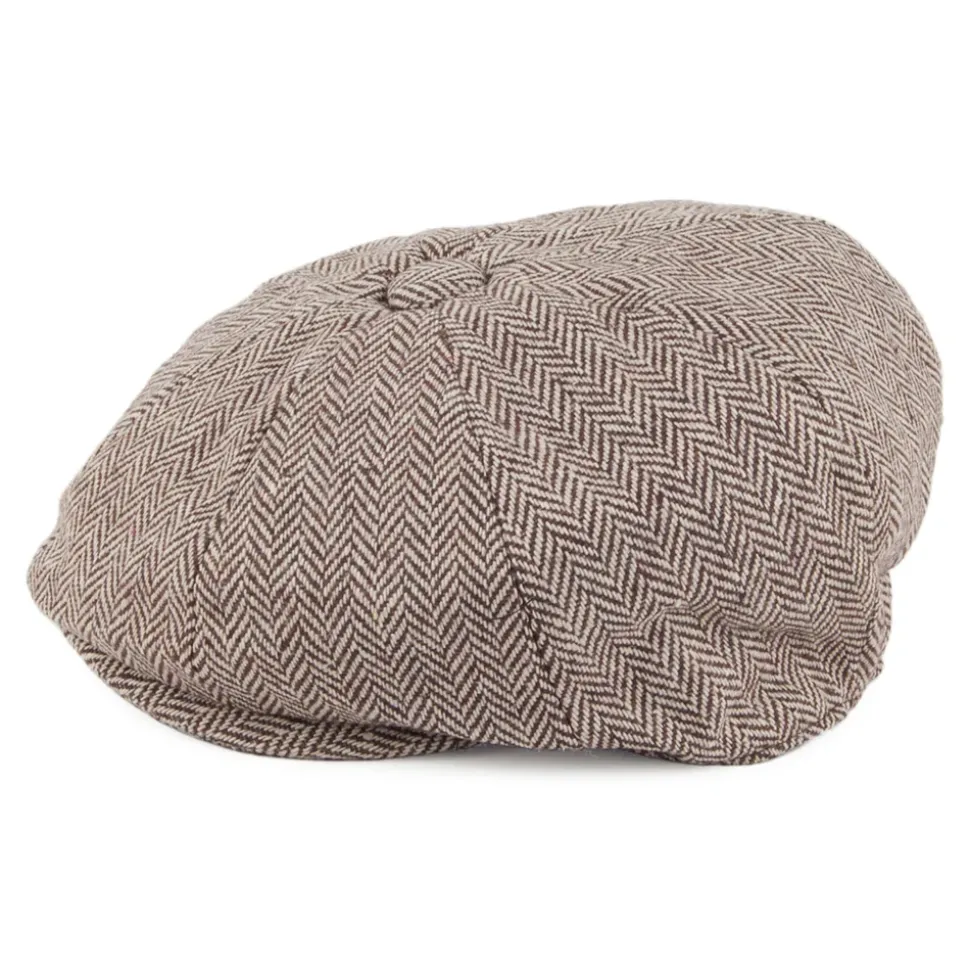 Shop Casquette Gavroche Bébé à Chevrons marron JAXON & JAMES Femme/Enfant Garçons|Bébés
