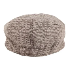 Shop Casquette Gavroche Bébé à Chevrons marron JAXON & JAMES Femme/Enfant Garçons|Bébés