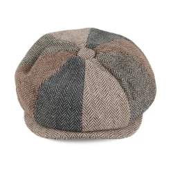 Discount Casquette Gavroche Bébé Patch à Chevrons multicolore JAXON & JAMES Femme/Enfant Garçons|Bébés