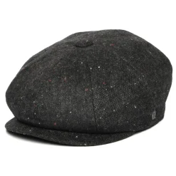 Online Casquette Gavroche Chinée et Mouchetée Blackheath noir-multi JAXON & JAMES Femme/Homme Casquettes Plates|Grandes Tailles
