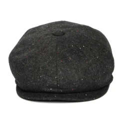 Online Casquette Gavroche Chinée et Mouchetée Blackheath noir-multi JAXON & JAMES Femme/Homme Casquettes Plates|Grandes Tailles