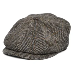 Store Casquette Gavroche en Harris Tweed Arthur multicolore Femme/Homme Casquettes Plates|Grandes Tailles