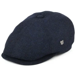New Casquette Gavroche en Laine Mélangée Hudson Mix bleu marine Femme/Homme Casquettes Plates|Chapeaux Hiver