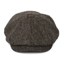 Sale Casquette Gavroche en Laine Britannique Rothbury marron foncé Femme/Homme Casquettes Plates|Casquettes Plates