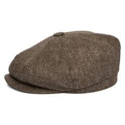 Fashion Casquette Gavroche en Laine Mérinos marron Femme/Homme Casquettes Plates|Chapeaux Hiver