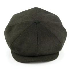 Outlet Casquette Gavroche En Laine Loden vert foncé Femme Casquettes Plates|Casquettes Femme