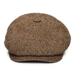 Hot Casquette Gavroche en Laine Mélangée à Chevrons Cassell rouille Femme/Homme Casquettes Plates|Casquettes Plates