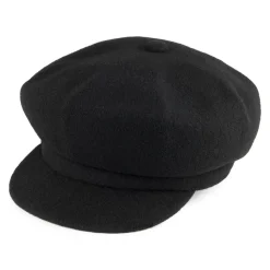 Online Casquette Gavroche en Laine Spitfire noir Femme Chapeaux Hiver|Casquettes Plates