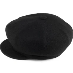 Online Casquette Gavroche en Laine Spitfire noir Femme Chapeaux Hiver|Casquettes Plates