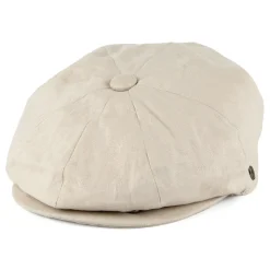 New Casquette Gavroche en Lin naturel JAXON & JAMES Femme Casquettes Plates|Grandes Tailles