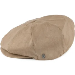 Flash Sale Casquette Gavroche en Lin camel JAXON & JAMES Femme Casquettes Plates|Casquettes Femme