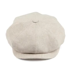 Flash Sale Casquette Gavroche en Lin avoine Femme Casquettes Plates|Casquettes Femme