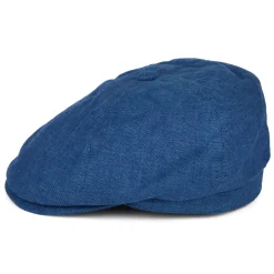 Clearance Casquette Gavroche en Lin Irlandais Hudson bleu Femme/Homme Casquettes Plates|Casquettes Plates