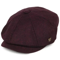 Shop Casquette Gavroche en Melton Alfie merlot Femme Casquettes Plates|Casquettes Femme