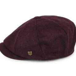 Shop Casquette Gavroche en Melton Alfie merlot Femme Casquettes Plates|Casquettes Femme